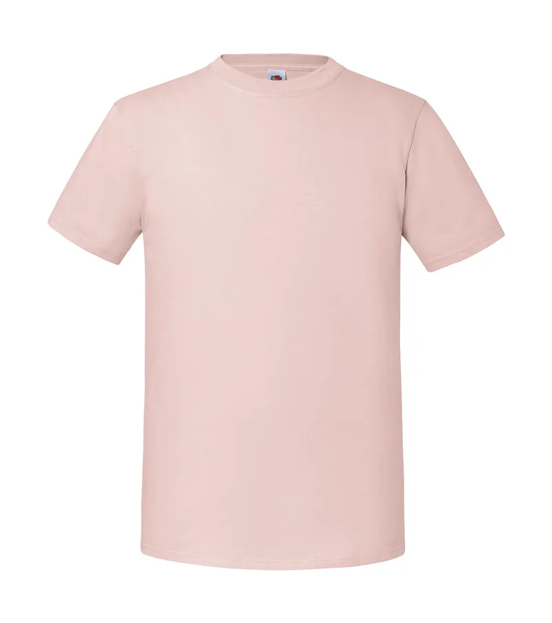 T-Shirt 61-422-0 Fruit of the Loom Iconic 195 Ringspun Premium Powder Rose