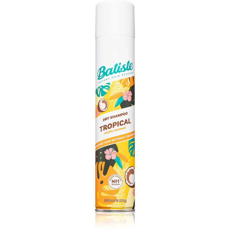 Batiste Tropical αναζωογονητικό ξηρό σαμπουάν 350 ml