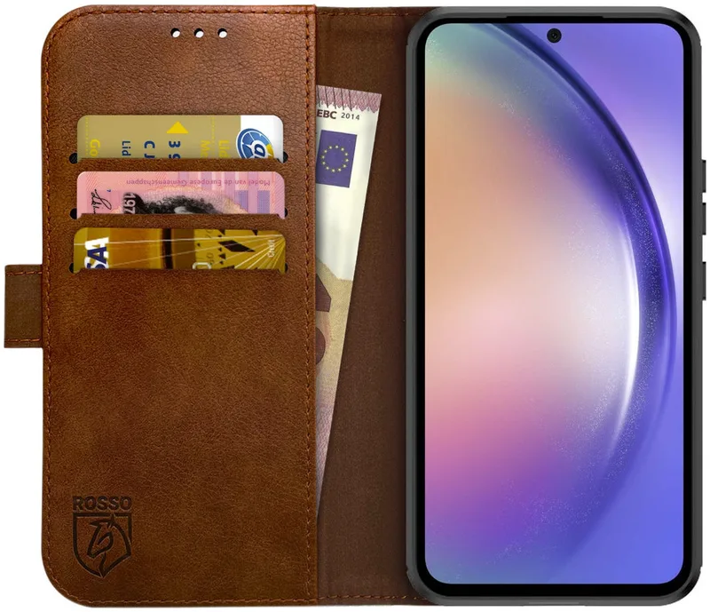 Κόκκινο Element PU Θήκη Πορτοφόλι Samsung Galaxy A54 - Brown (8719246376955)