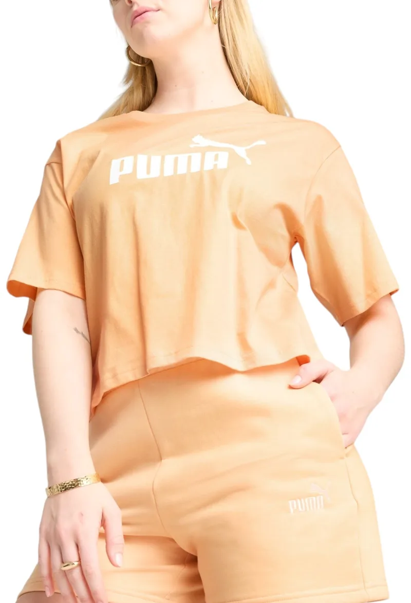 Μπλούζα Κοντομάνικη Puma Logo Relax 684972-41 Γυναικείο