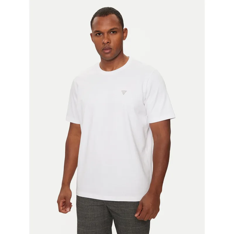 Guess T-Shirt M4YI0A KCCM1 Λευκό Regular Fit