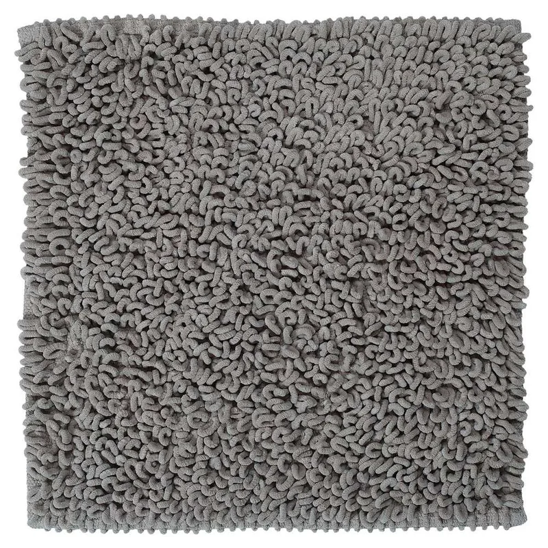Ταπέτο Μπάνιου Microfiber 60x60εκ. Twist Light Grey Sealskin 294646812 (Ύφασμα: Microfiber, Χρώμα: Γκρι) - sealskin - sl-294646812