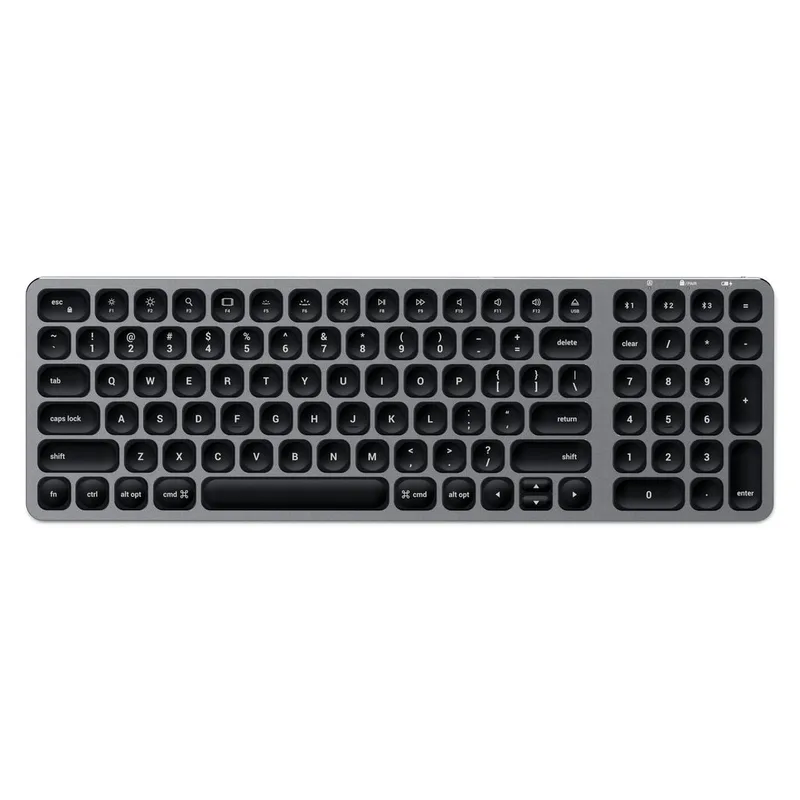 Satechi Compact Backlit Bluetooth Keyboard - Ασύρματο Πληκτρολόγιο - Black (ST-ACBKM)