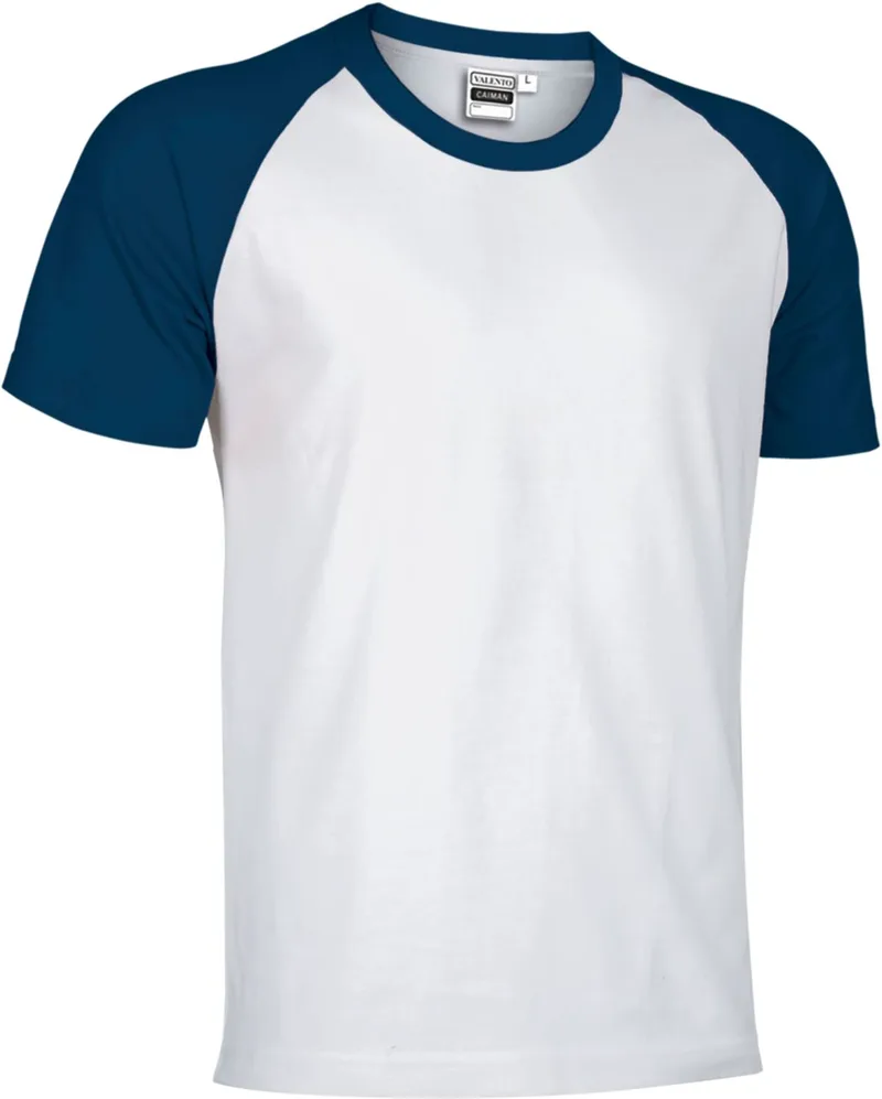 T-Shirt CAIMAN Valento CAVARGCBM White-Orion Navy Blue