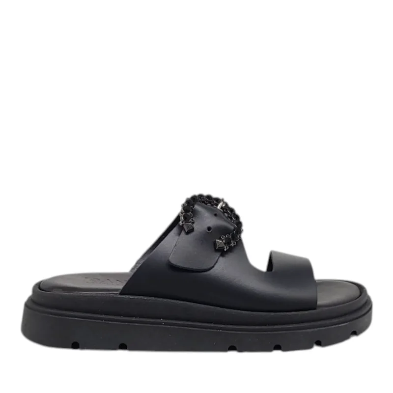 Fitrakis Collection Γυναικεία flatform 300-61 μαύρο