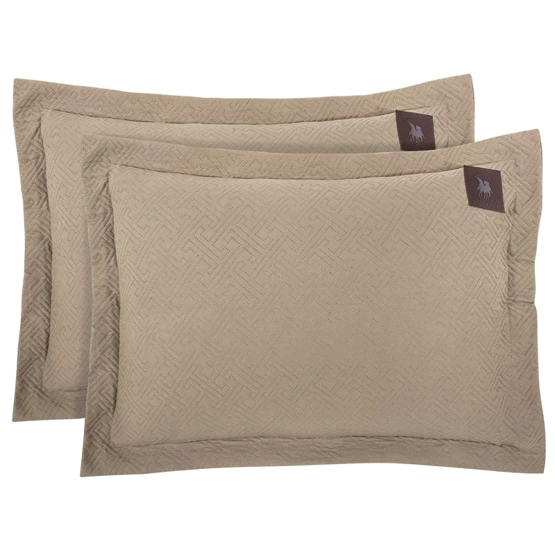 Greenwich polo club ζευγοσ μαξιλαροθηκεσ essential 4452 taupe 50χ70+5