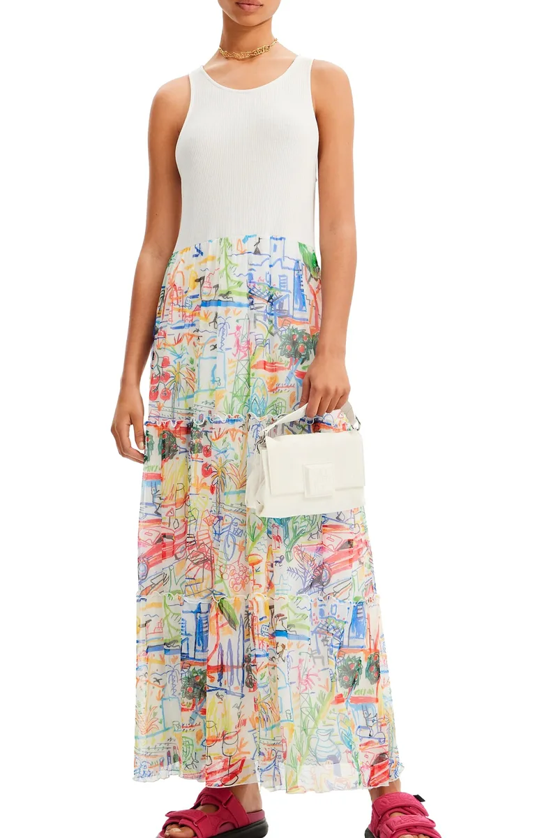 Φόρεμα Desigual Quatro 23SWVK91-1000 Γυναικείο
