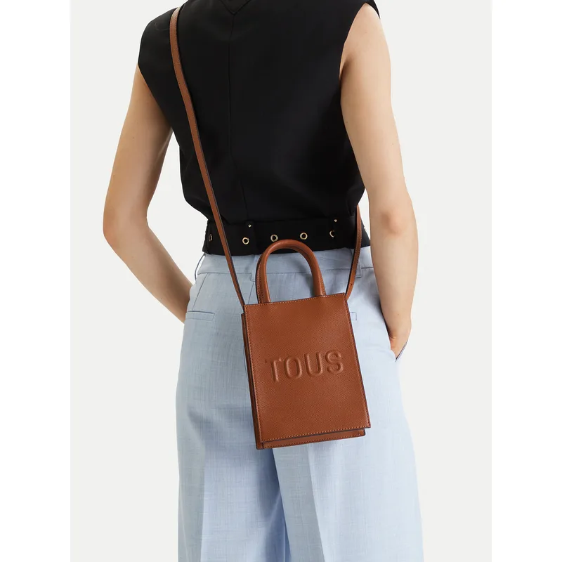 Τσάντα TOUS MINI BOLSO POP TOUS BRENDA 2002105944 Καφέ