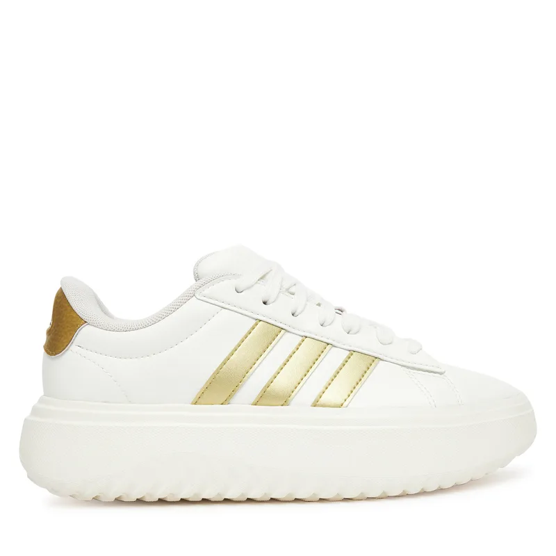 Αθλητικά adidas Grand Court Platform JR0699 Λευκό
