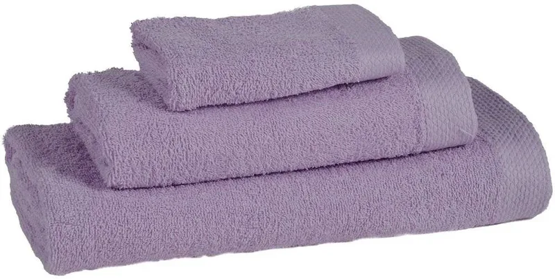 ΠΕΤΣΕΤΑ ΜΠΑΝΙΟΥ DAS HOME 5903 CASUAL DARK LILAC 70Χ140 CM