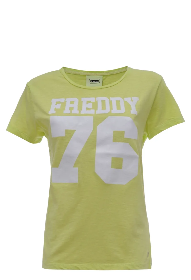 Μπλούζα Κοντομάνικη Freddy Με Λογότυπο S7WSLT1ST3-D82X Γυναικείο