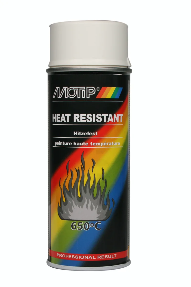 Spray Motip 04036 Υψηλής Θερμοκρασίας Λευκό