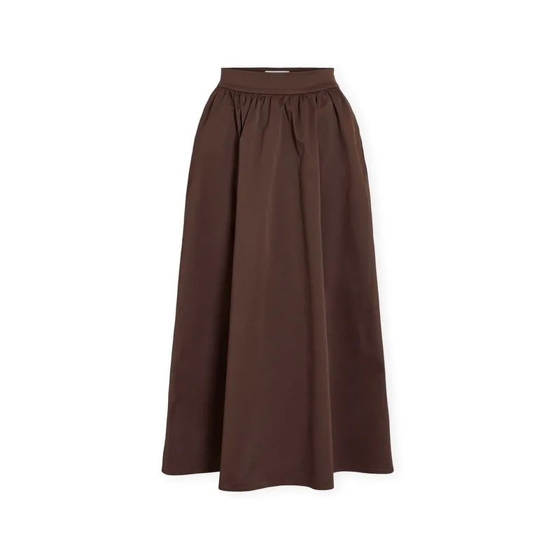 Μακρυές φούστες Rouge Edit Detta Skirt - Chicory Coffee