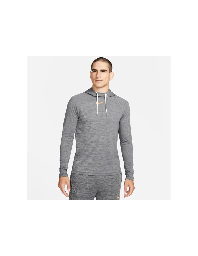 Nike Ανδρικό Φούτερ με Κουκούλα Γκρι DQ5051-010