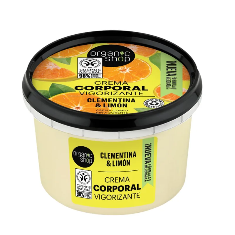 Organic Shop Clementine Invigorating Body Cream 250ml