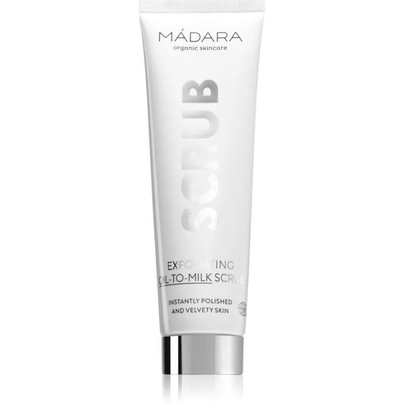Mádara SCRUB απαλή καθαριστική απολέπιση 60 ml
