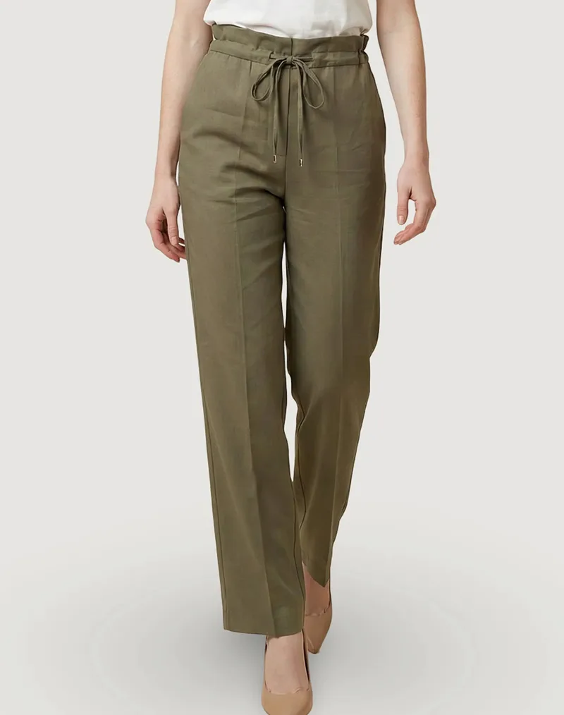LIU JO WHITE_WA6C49_PANT.TS TPOTF LUNGO ΠΑΝΤΕΛΟΝΙ ΓΥΝΑΙΚΕΙΟ WA6299T414A-X0766 Olive