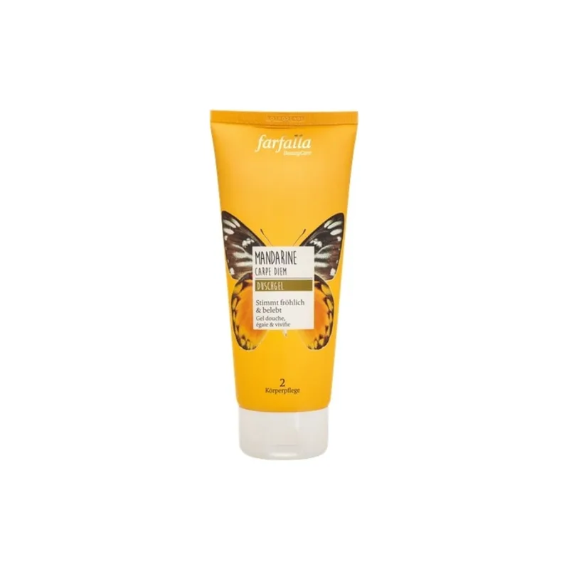 Farfalla Carpe Diem Mandarin Moisturizing Shower Gel 200 ml