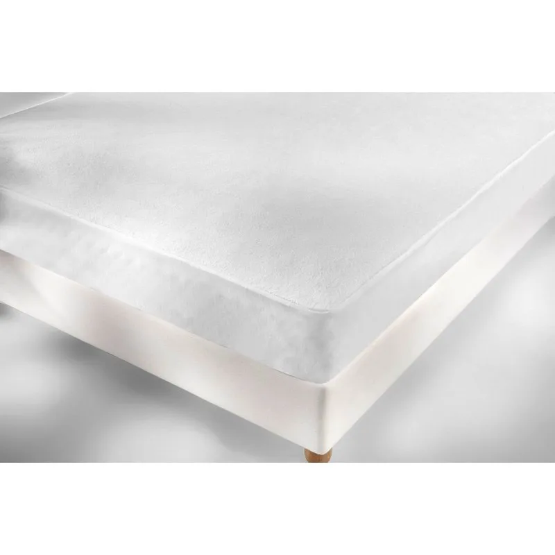 Αδιάβροχο Επίστρωμα Κούνιας 70X140+15 La Luna Suave Λευκό (70x140+15)