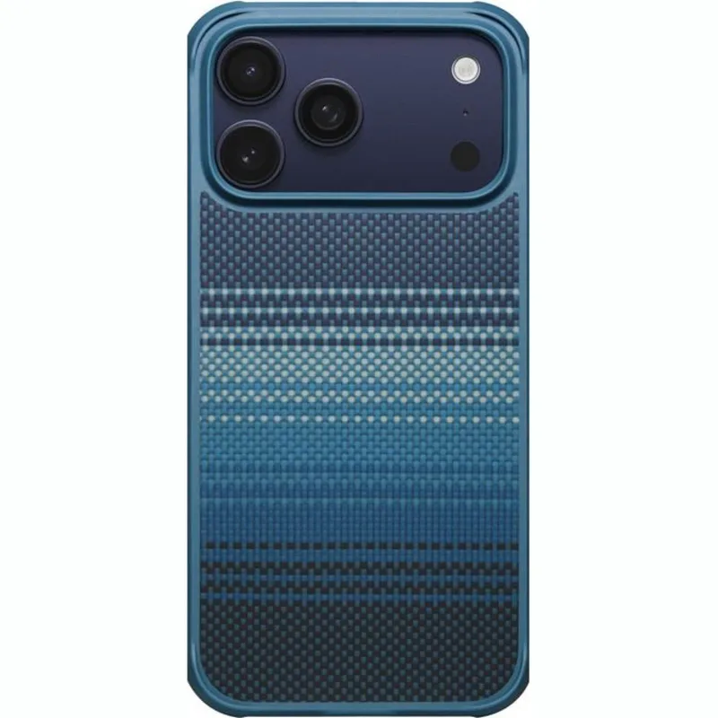 Θήκη iPhone 17 Pro Max Pitaka Aramid ProGuard MagEZ Case Pro 5 Aramid Fiber Body Ανθεκτική με MagSafe 2.3mm 1500D - Moonrise (KI1703MGPM)