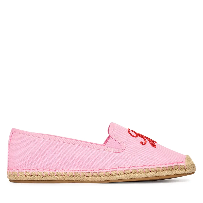 Εσπαντρίγιες Tommy Hilfiger Th Script Summer Espadrille FW0FW09240 Ροζ