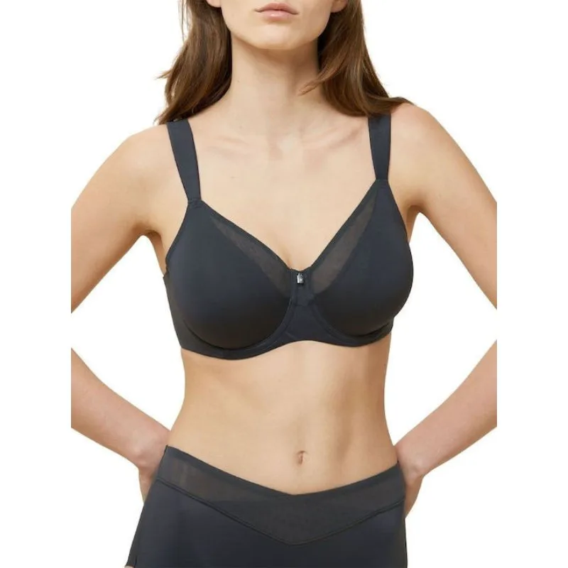 Σουτιέν minimizer με 3D μπανέλα | True Shape Sensation W01 ΓΚΡΙ ΣΚΟΥΡΟ