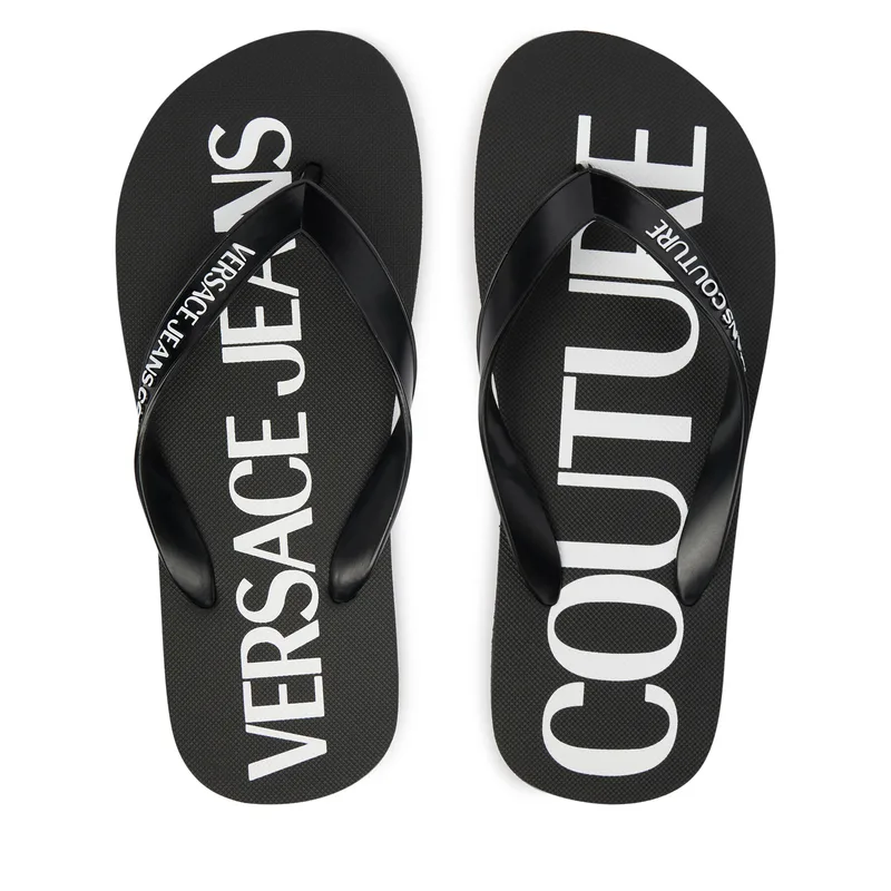 Σαγιονάρες Versace Jeans Couture 80VA3SQ7 ZSS81 Μαύρο