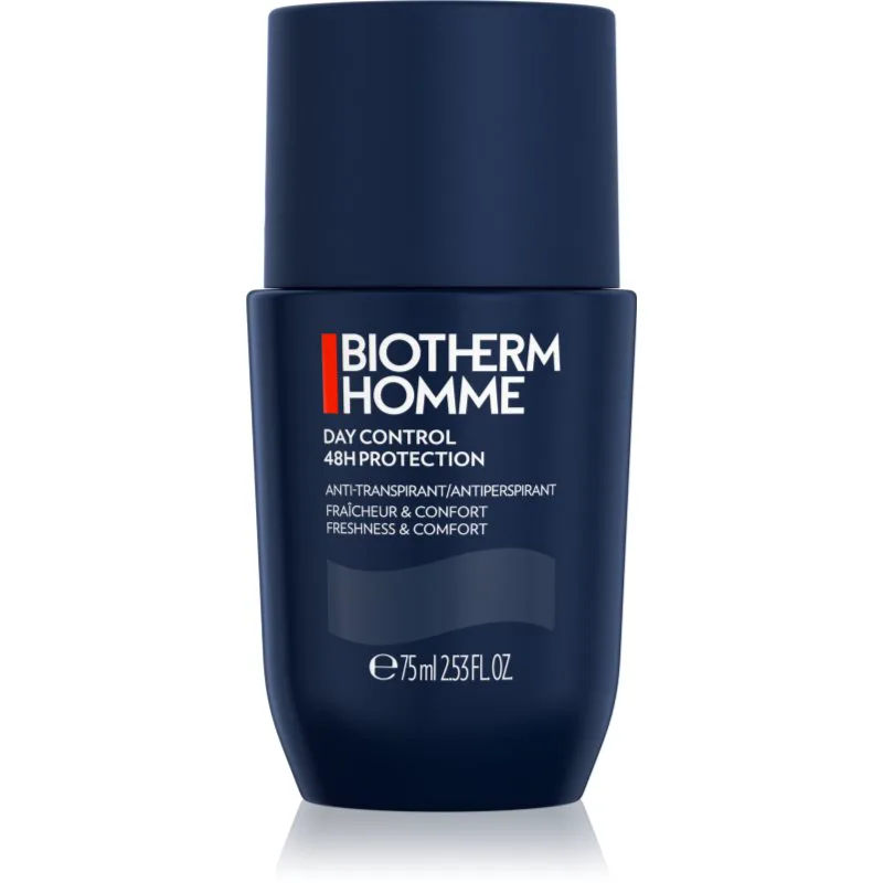 Biotherm Homme Day Control Αποσμητικό roll-on για άντρες 75 ml
