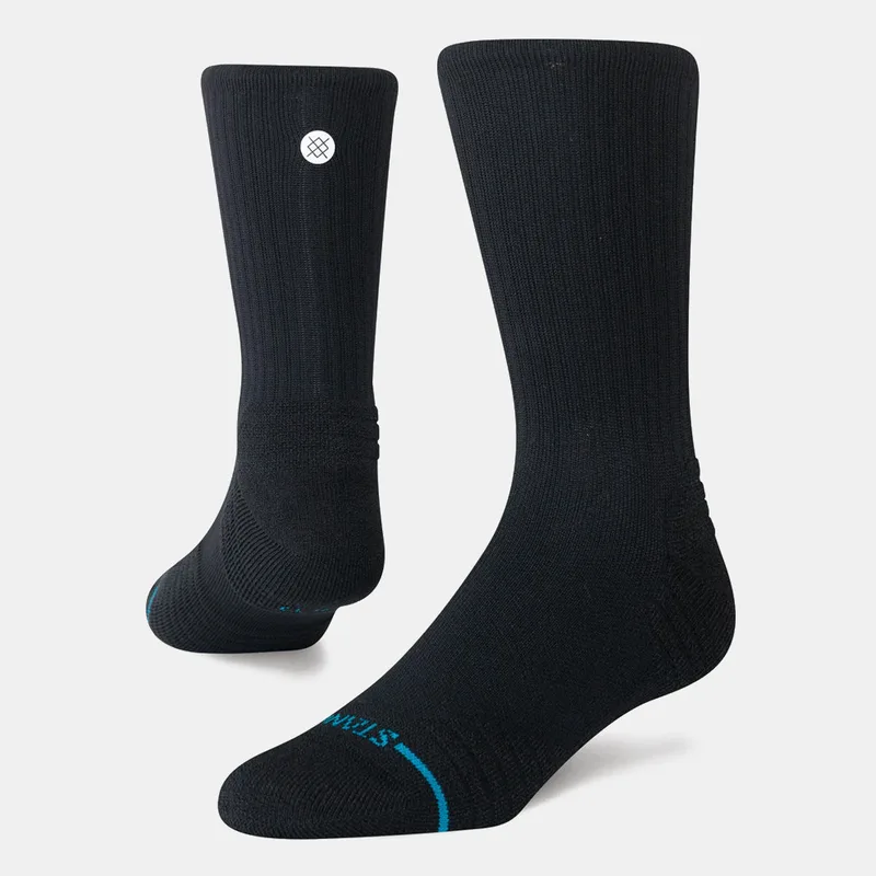Stance Icon Mid Solid Ribbed Crew Κάλτσες (9000238799_1469)
