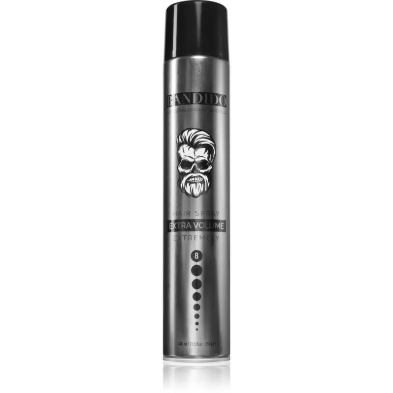 BANDIDO Hair Spray λακ μαλλιών απόχρωση Silver 400 ml