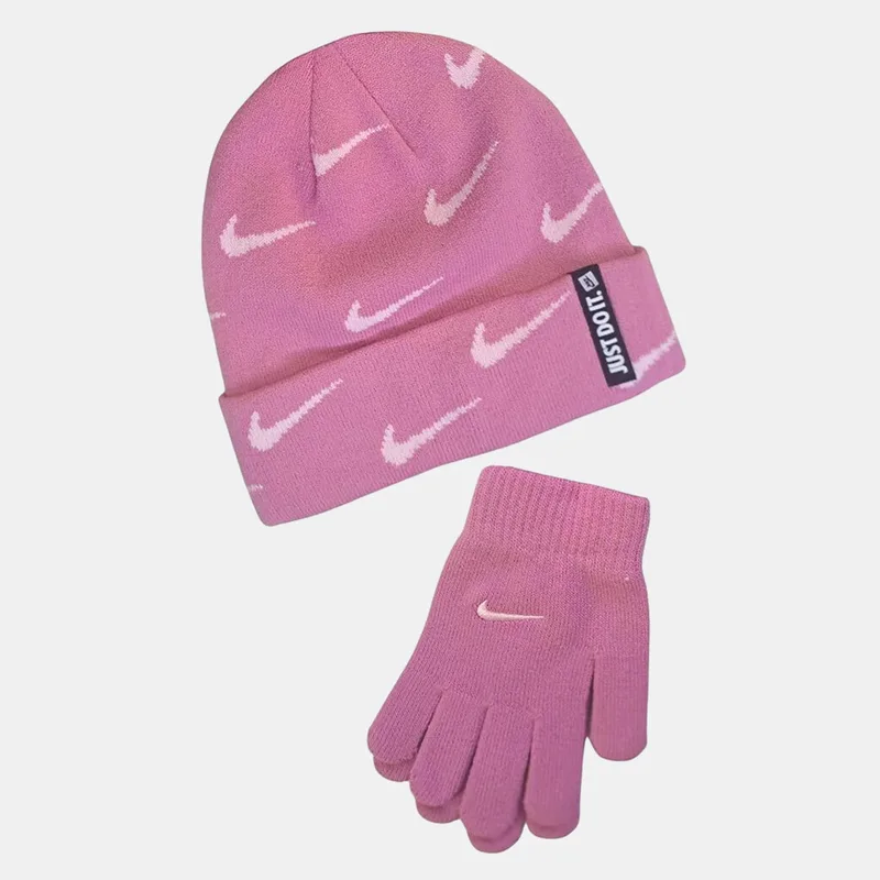 Nike Swoosh Repeat Unisex Σετ Σκούφος - Γάντια (9000245365_43230)