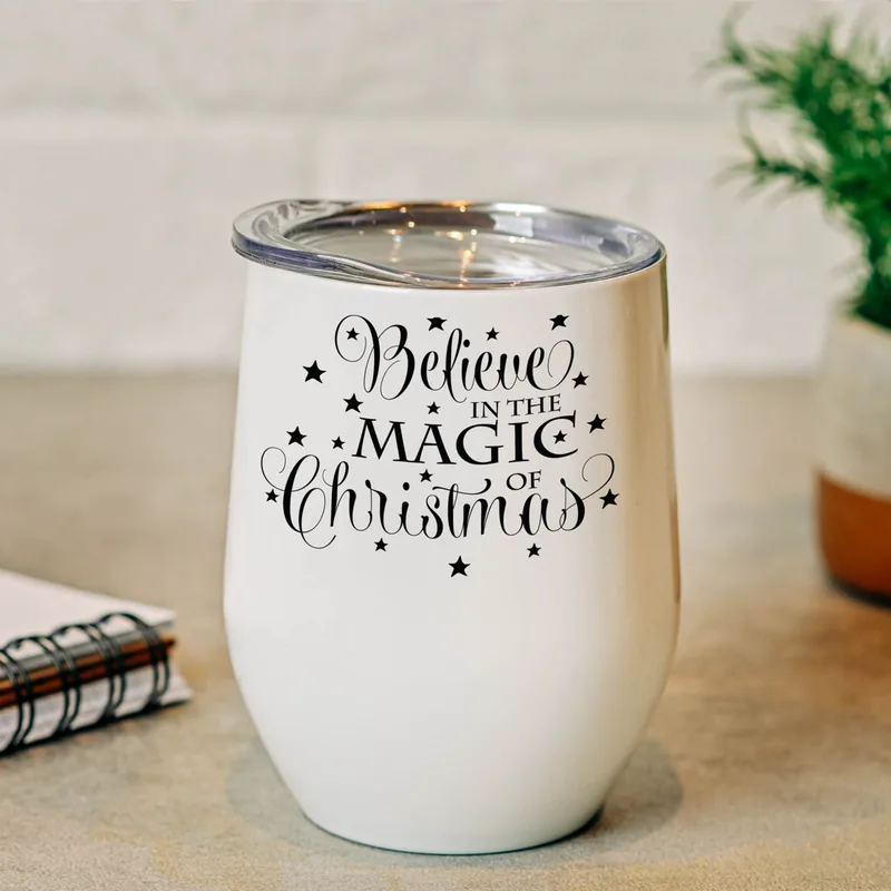 Xmas Magic - Κούπα Θερμός 355ml - Λευκό