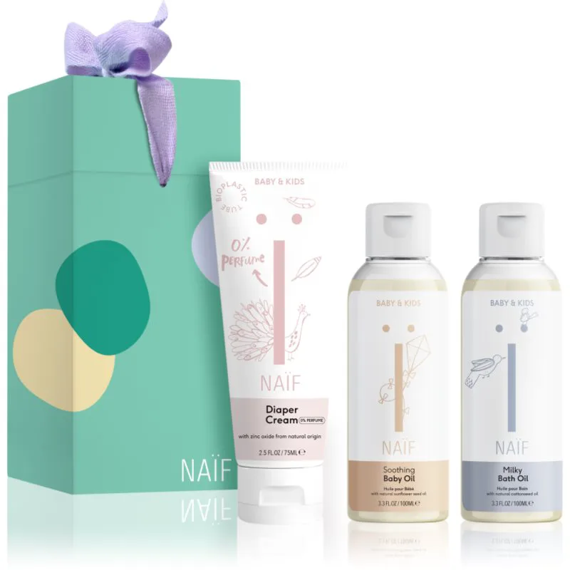 Naif Baby & Kids Newborn Essentials Set σετ δώρου για παιδιά από τη γέννηση