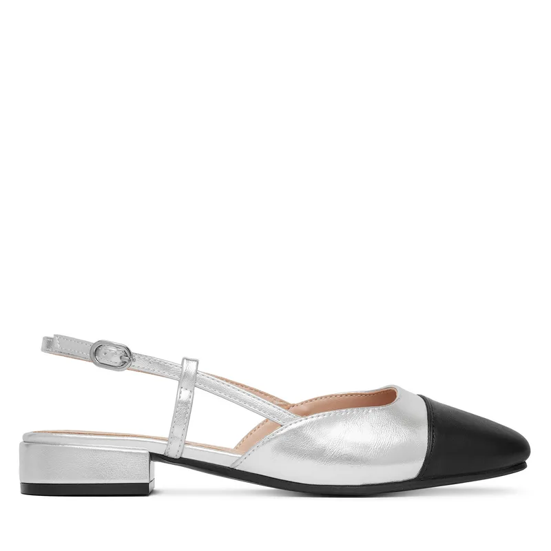 Μπαλαρίνες Clara Barson WS24040-04 Ασημί