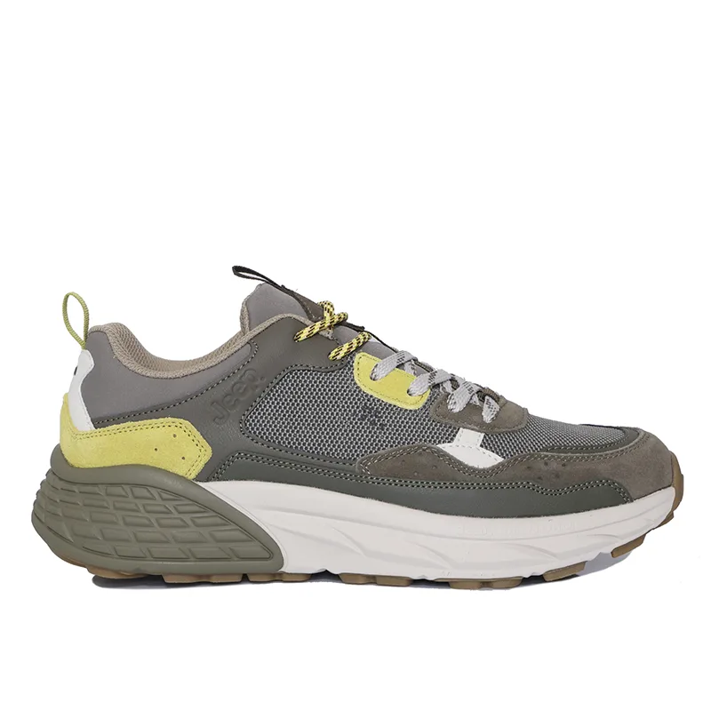 JEEP ΑΝΔΡΙΚΟ SNEAKER GROOVE WASHED MESH JM61004A 020 MILITARY