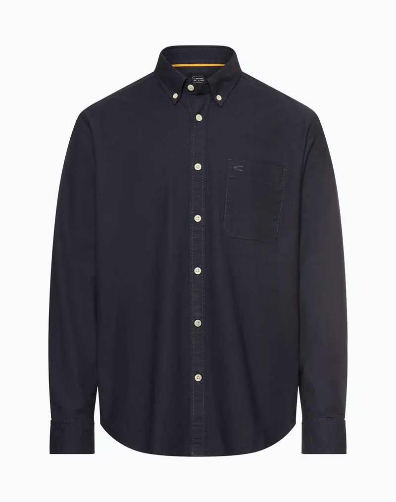 CAMEL Πουκάμισο Μ.Μ. Solid B.D. C261-409105-7S05-48 DarkBlue