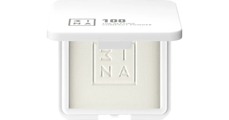 3Ina The Setting Transparent Compact Powder Color 100 11.5 G