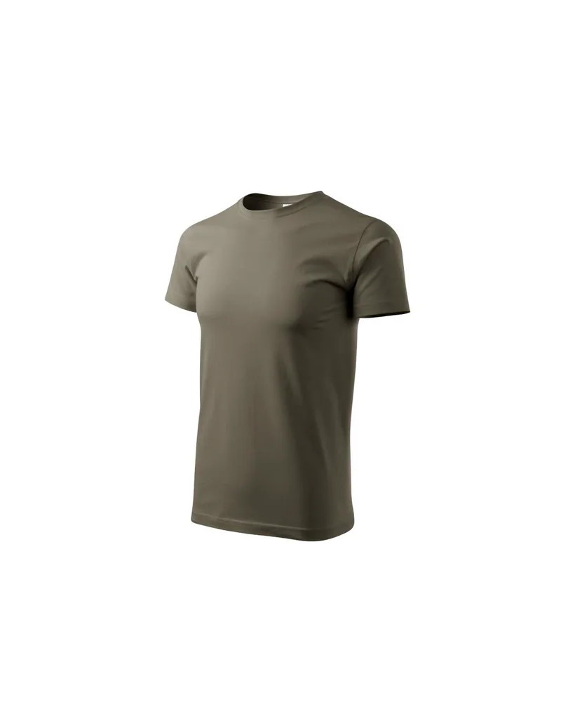 Adler Basic M MLI12929 Ανδρικό Διαφημιστικό T-shirt Κοντομάνικο σε Χακί Χρώμα MLI-12929