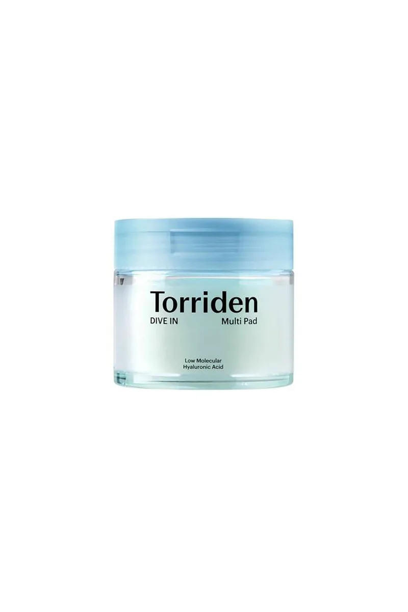 Torriden Dive-In Low Molecular Hyaluronic Acid Multi Pad 160 ml (80 pads) - 8809657119446