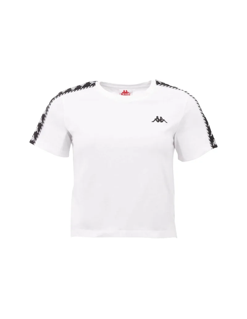 Kappa Inula Κοντομάνικο Crop Top Λευκό 309090-11-0601