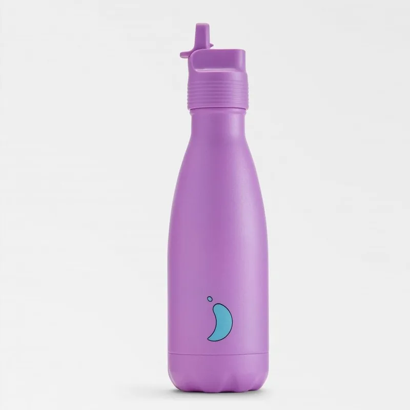 Παγούρι - Θερμός 350ml Με Καλαμάκι Chilly's Original's Series Berry