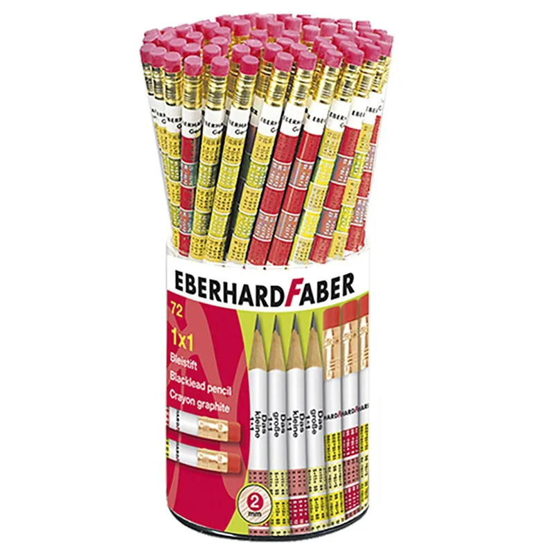 Μολύβι Με Γόμα Σετ 72τμχ Προπαίδεια Faber 60-638 - EBERHARD FABER - 60-638