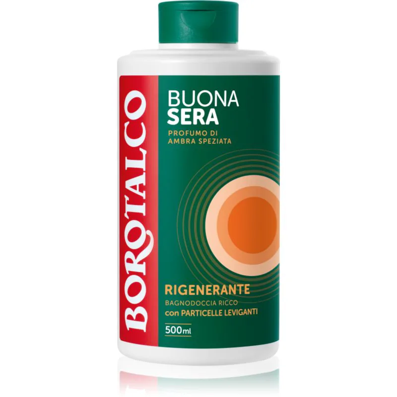 Borotalco Good Evening Regenerating αναγεννητικό τζελ ντους αρώματα Spiced Amber 500 ml