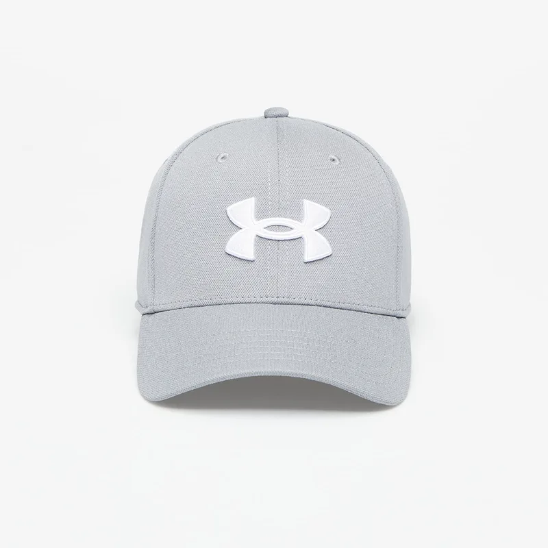 Cap Under Armour Men's Blitzing Steel/ White L/XL