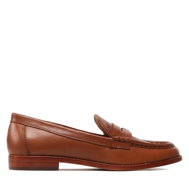 Μοκασίνια LAUREN RALPH LAUREN Wynnie 802875318002 Καφέ
