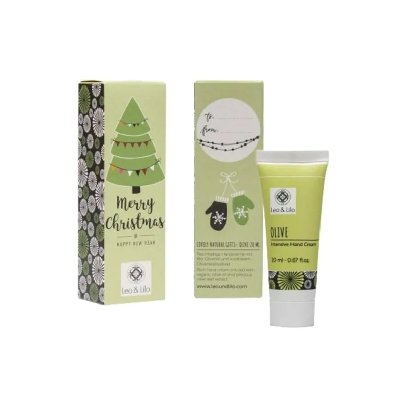 Leo & lilo Hand Cream "Merry Christmas" Olive (20 ml)