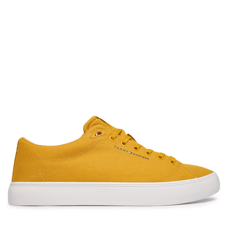 Πάνινα παπούτσια Tommy Hilfiger Harlem Core Ii Cvs FM0FM05817 Κίτρινο