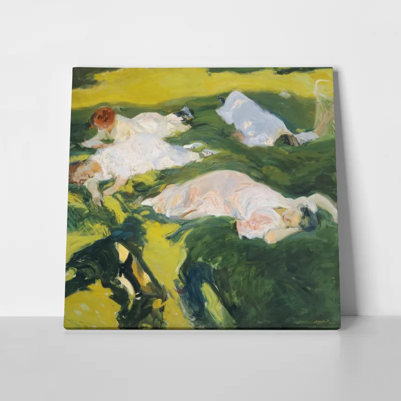 Πίνακας σε καμβά JOAQUIN SOROLLA - THE SIESTA