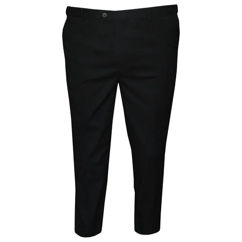 Ελαστικό Καλοκαιρνό Chino Παντελόνι "Light Formal",της Orion - Black