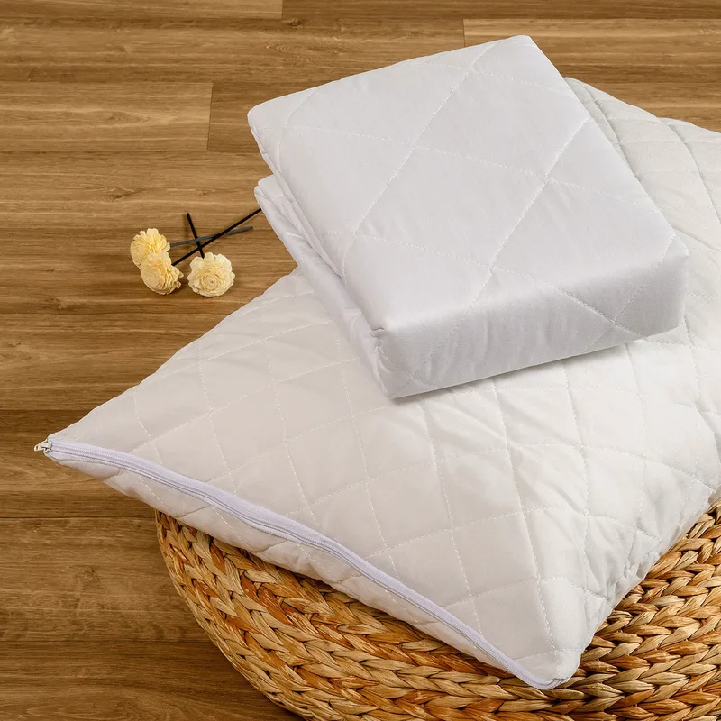 Κάλυμμα Στρώματος King Size (180x200+40) Αδιάβροχο Καπιτονέ Hotel Jersey Με Φούστα 100% Microfiber